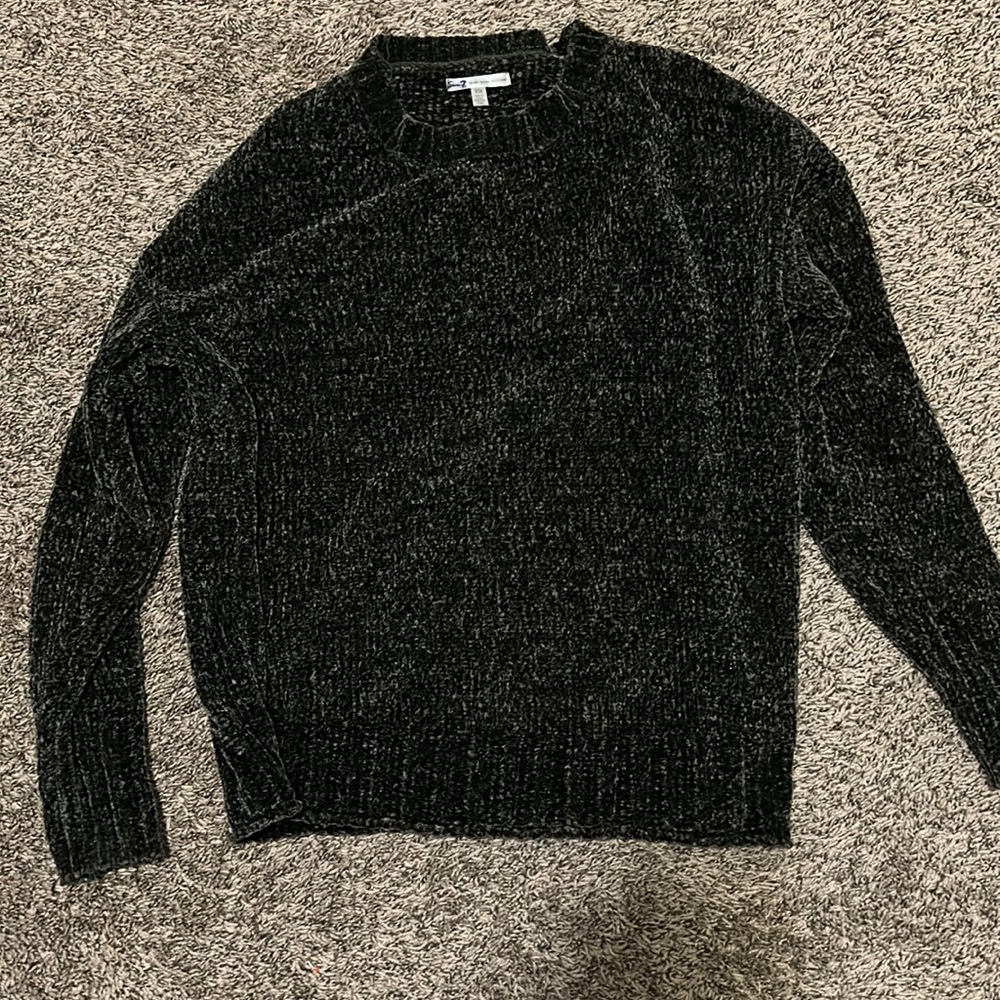 Velvet Knit Sweater